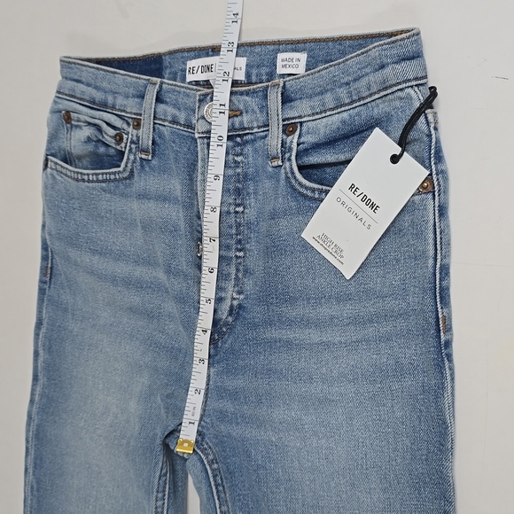 Re/Done 90s high waist ankle crop hazey indigo - Picture 7 of 15